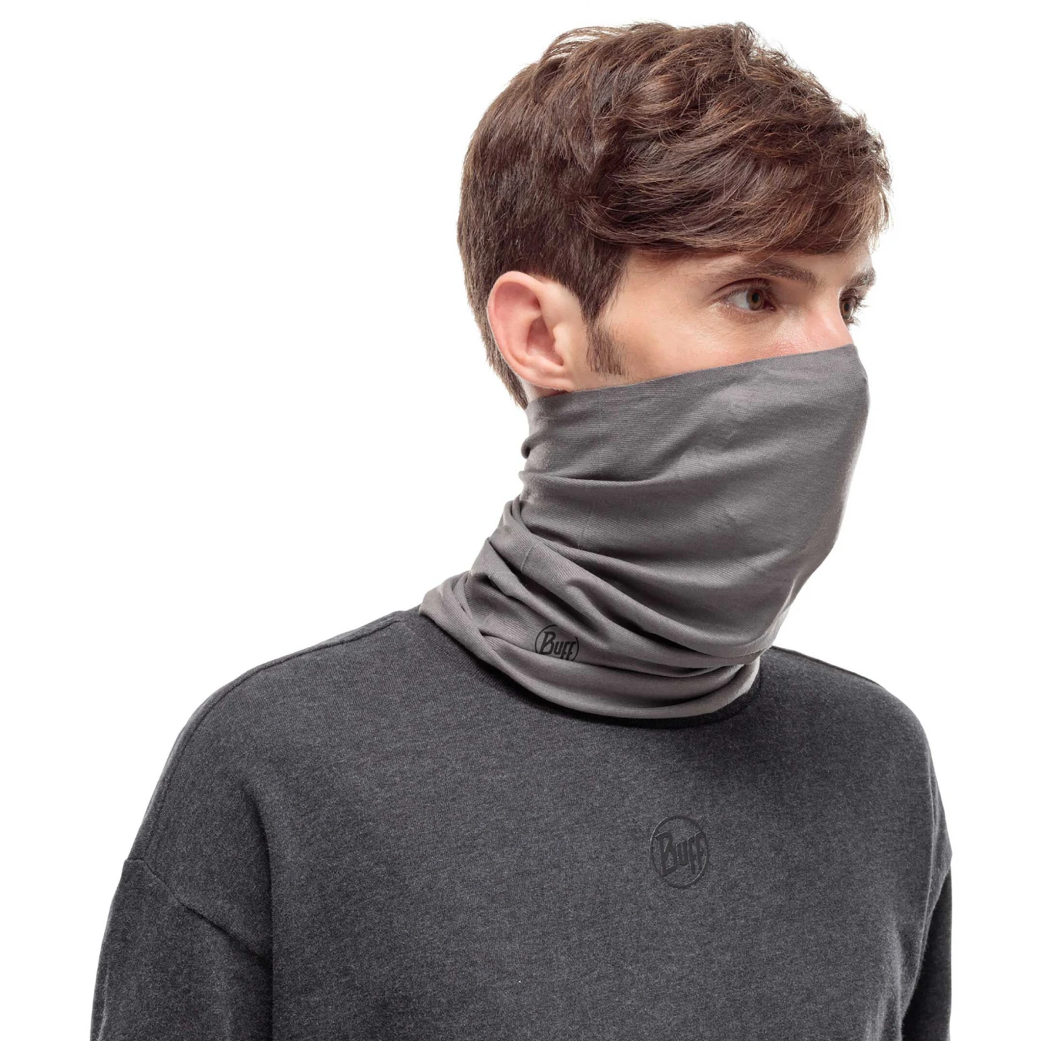 Buff Filter Tube - Solid Grey 4 Buff Filter Tube - Solid Grey – Image 4