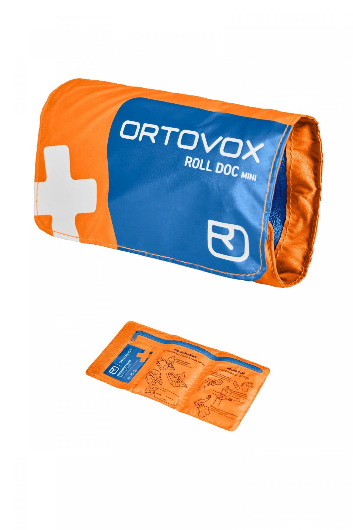 Ortovox First Aid Roll Doc Mini Shocking Orange 1 Ortovox First Aid Roll Doc Mini Shocking Orange