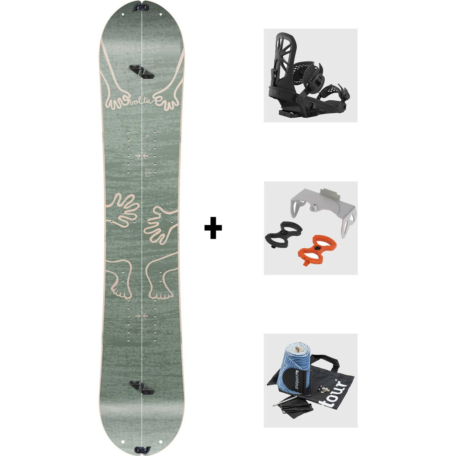 Nitro Volta Splitboard Starter Set 22/23 1 Nitro Volta Splitboard Starter Set 22/23