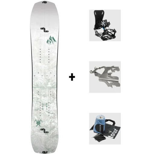 Jones Women's Solution 22/23 Expert Splitboard Set -K2 || Jones || Salomon Soldes Boutique womens expert set 2223