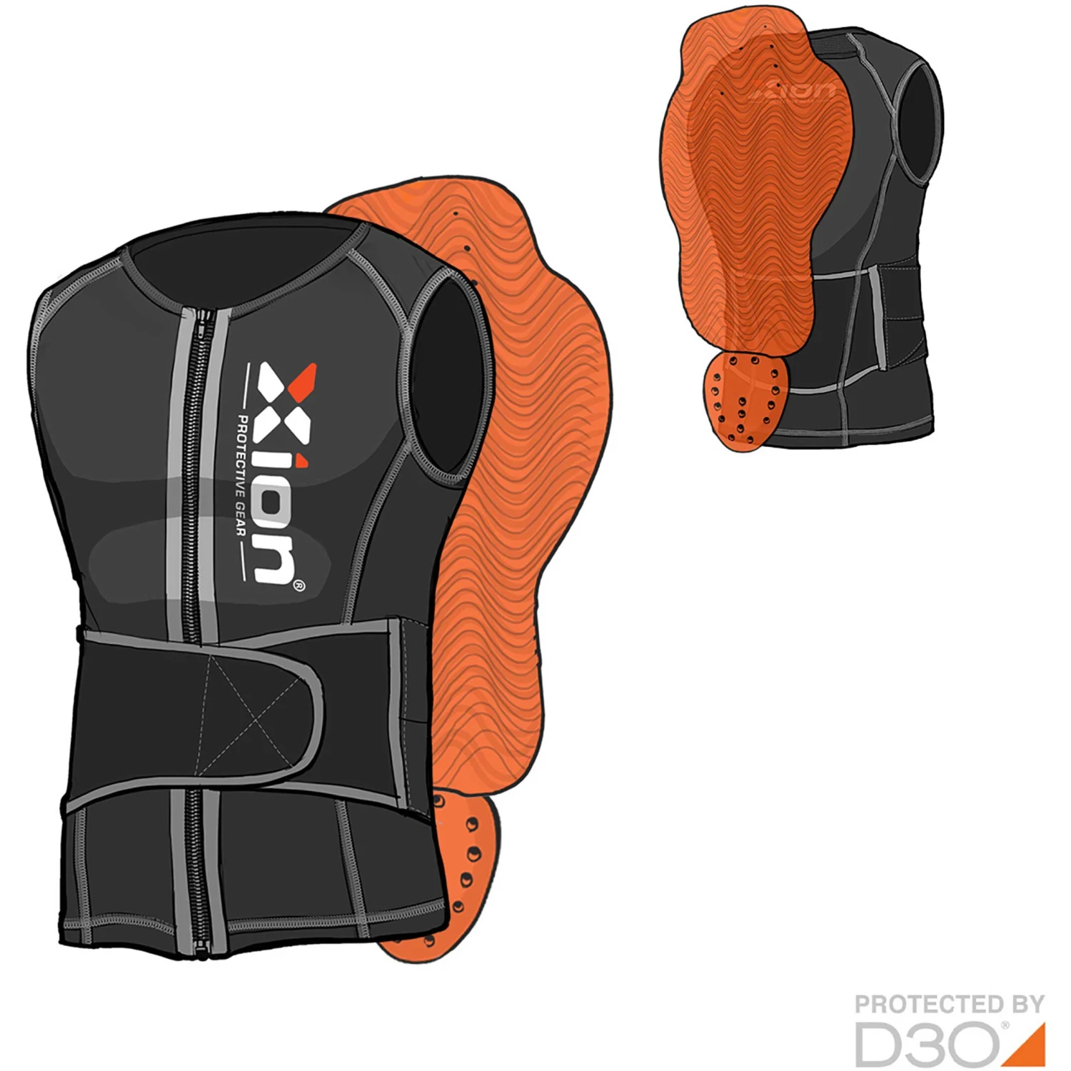 Xion Sleeveless Vest Freeride Mens 3 Xion Sleeveless Vest Freeride Mens – Image 3